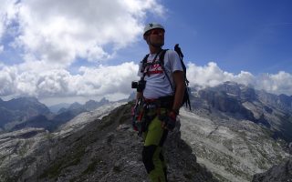 Via ferrata Gustavo Natale Vidi - opis szlaku [Dolomity]