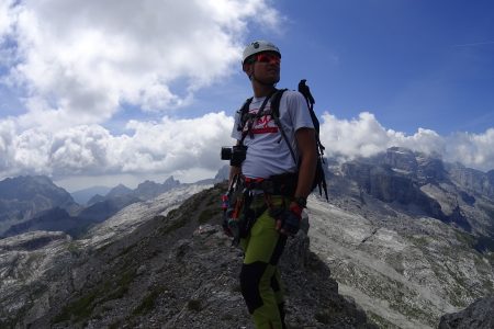 Via ferrata Gustavo Natale Vidi - opis szlaku [Dolomity]