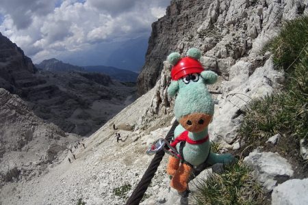 Via ferrata Bocchette Alfredo Benini - opis szlaku [Dolomity]