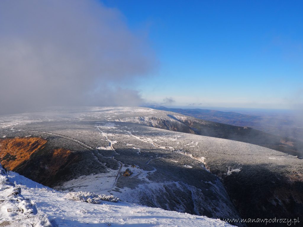 Śnieżka - szlaki, mapa, schroniska [Karkonosze]