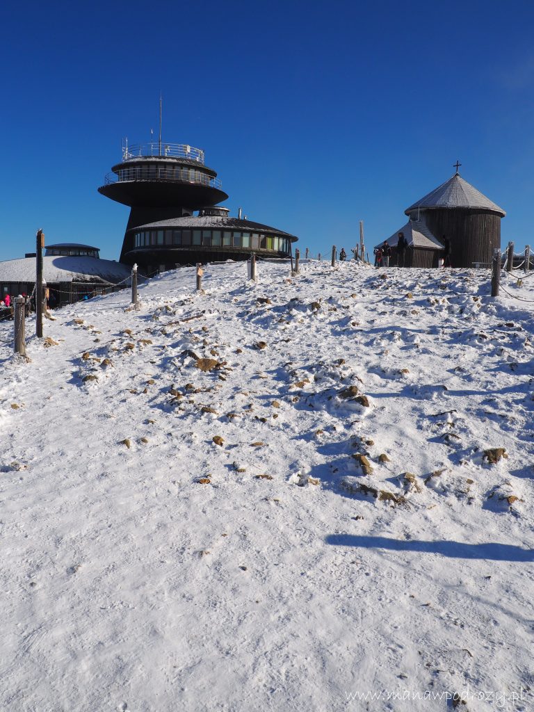 Śnieżka - szlaki, mapa, schroniska [Karkonosze]