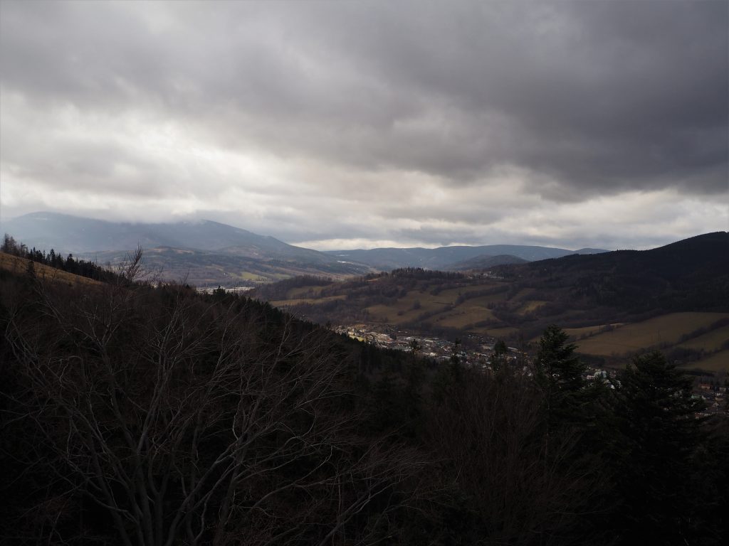 Widok na Wysoki Jesenik