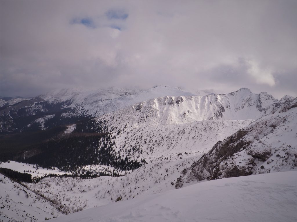 Przełęcz Kondracka zimą [Tatry Zachodnie]