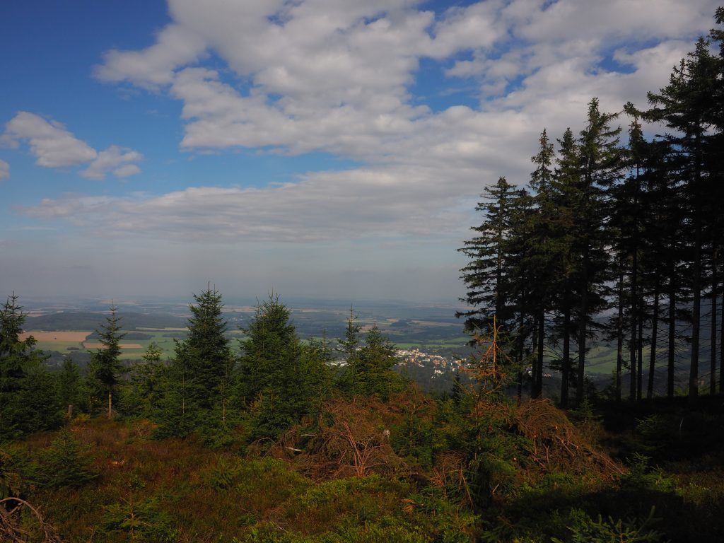 Olovana Stola i widok na Zlate Hory