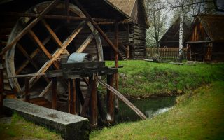 Stary młyn w Muzeum Wsi Opolskiej