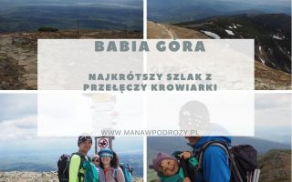 Babia Góra - najkrótszy szlak z Przełęczy Krowiarki [Beskid Żywiecki]