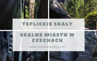 Teplickie Skały - szlak, mapa, wstęp