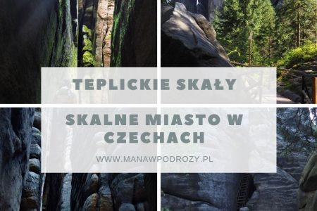 Teplickie Skały - szlak, mapa, wstęp