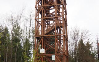 Eliaszówka - opis szlaku, wieża widokowa [Beskid Sądecki]