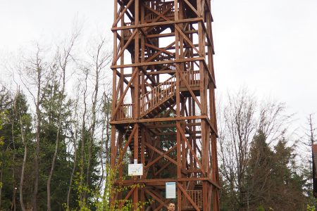 Eliaszówka - opis szlaku, wieża widokowa [Beskid Sądecki]