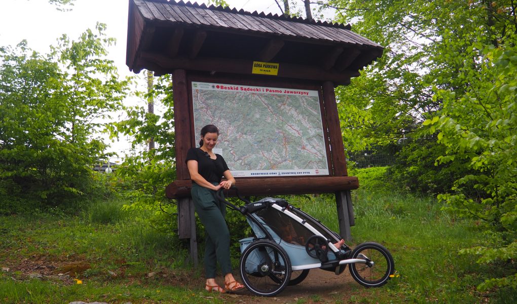 Góra Parkowa w Krynicy-Zdrój (opis szlaku, kolejka) [Beskid Sądecki]