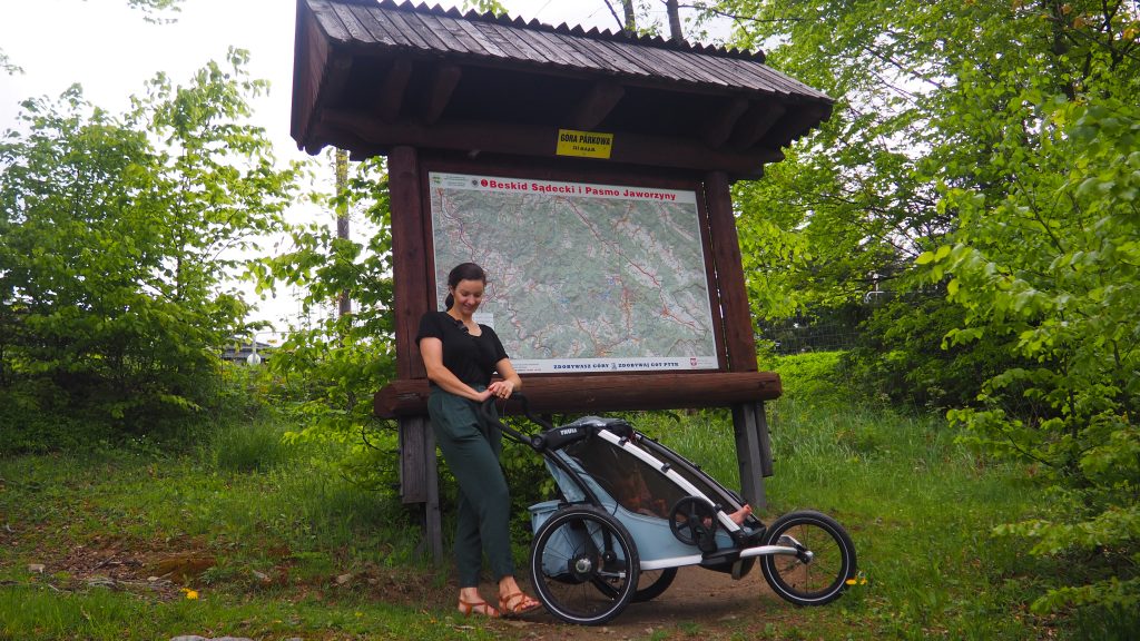 Góra Parkowa w Krynicy-Zdrój (opis szlaku, kolejka) [Beskid Sądecki]