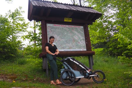 Góra Parkowa w Krynicy-Zdrój (opis szlaku, kolejka) [Beskid Sądecki]