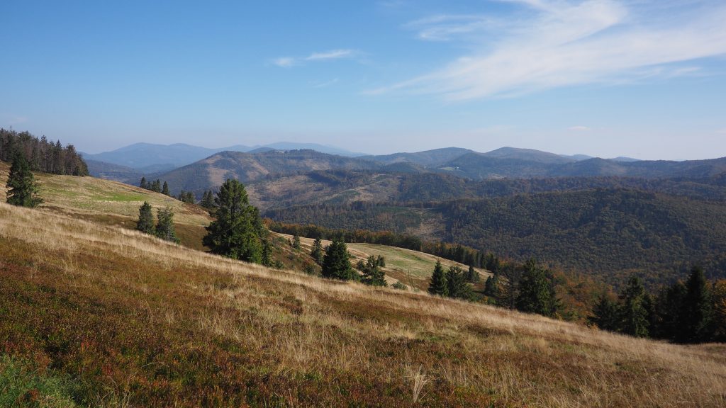 Wielka Racza i Przełęcz Przegibek -szlak, mapa [Beskid Żywiecki]