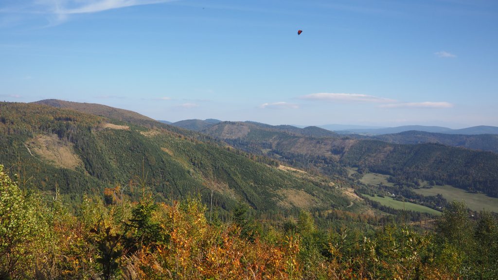 Wielka Racza i Przełęcz Przegibek -szlak, mapa [Beskid Żywiecki]