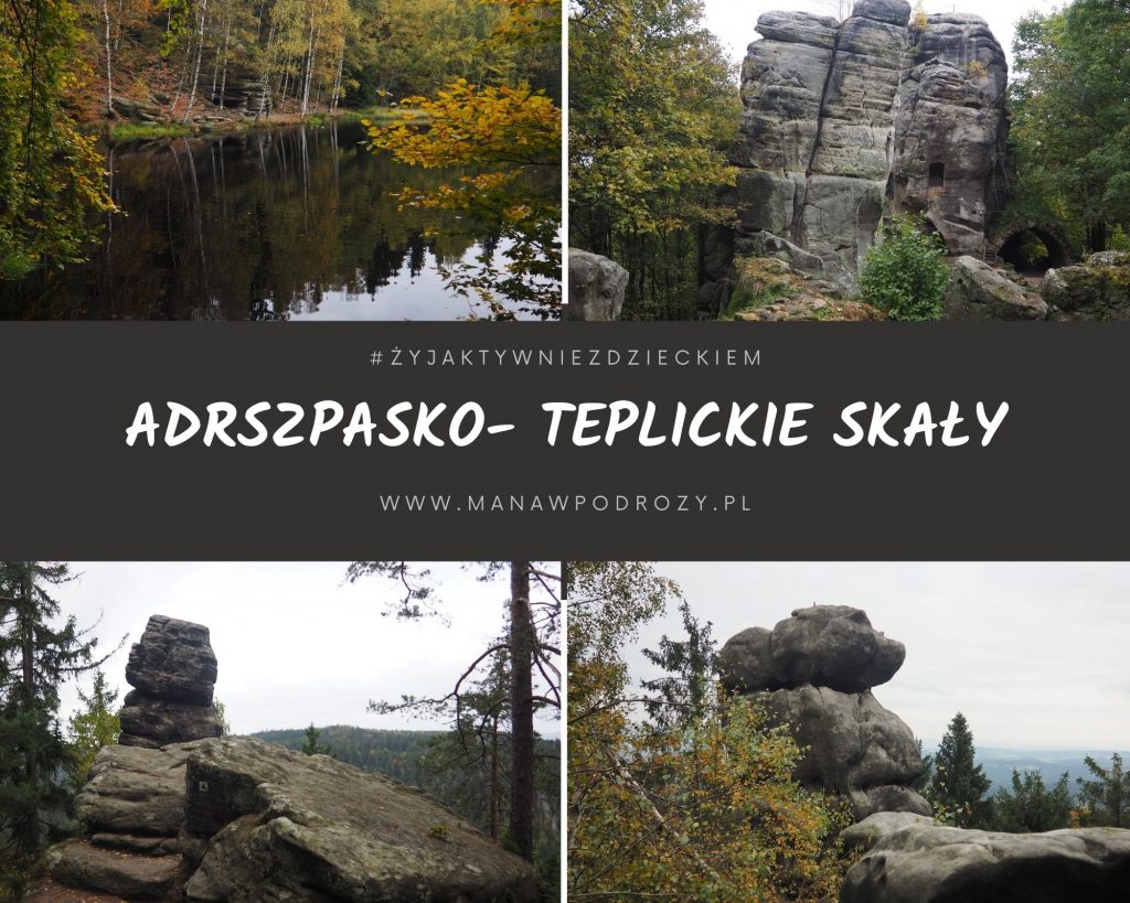 Adrszpasko-Teplickie Skały Skały: Cap (786 m n.p.m.), Zamek Bischofstein, Supi Skały