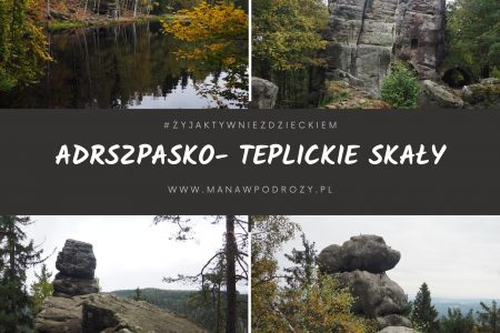 Adrszpasko-Teplickie Skały Skały: Cap (786 m n.p.m.), Zamek Bischofstein, Supi Skały