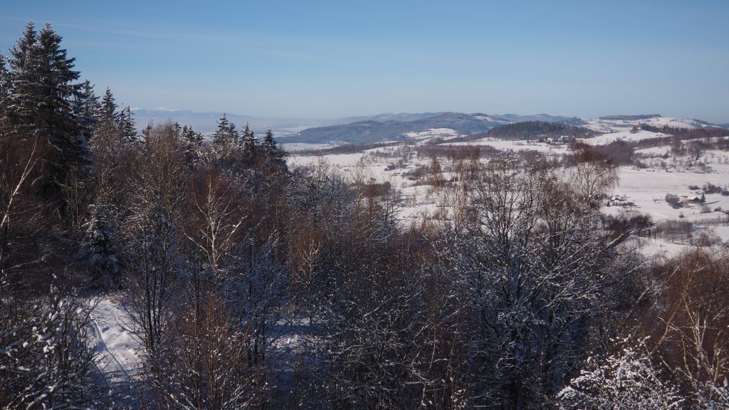 Góra Wszystkich Świętych - szlak, wieża widokowa [Wzgórza Włodzickie]