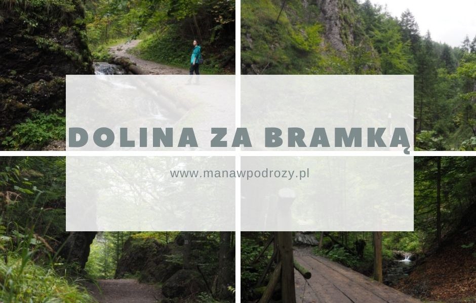 Dolina za Bramką - szlak, mapa, zdjęcia