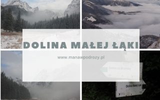 Dolina Małej Łąki - mapa, szlak, zdjęcia