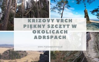 Krizovy Vrch - skalne miasto, szlak, mapa