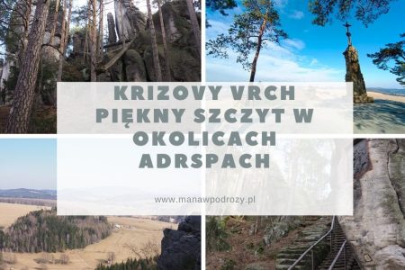 Krizovy Vrch - skalne miasto, szlak, mapa