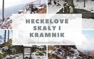 Heckelove Skaly i Krajnik - szlak, mapa, punkty widokowe [Góry Rychlebskie]