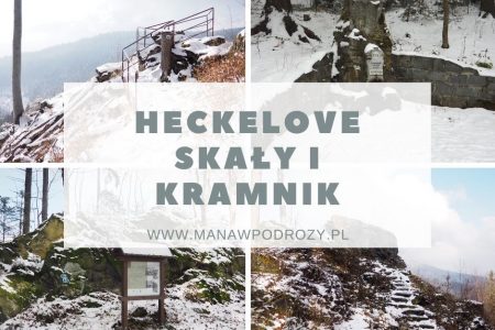 Heckelove Skaly i Krajnik - szlak, mapa, punkty widokowe [Góry Rychlebskie]