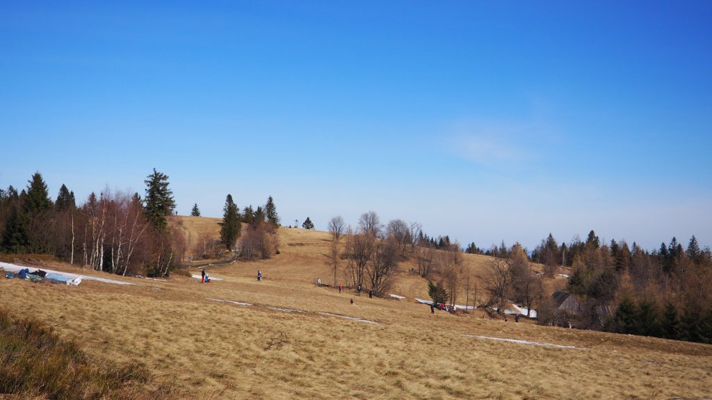 Potrójna- szlak, mapa, chatka [Beskid Mały]