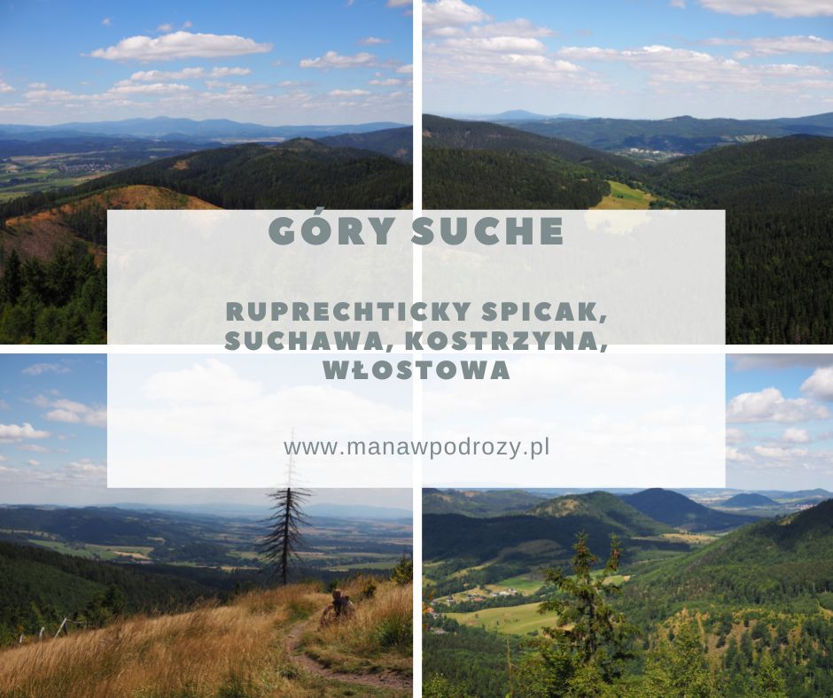 Ruprechticky Spicak - szlak, wieża, mapa [Góry Suche]