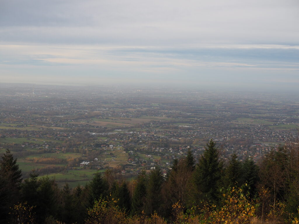 Chrobacza Łąka -szlak, schronisko (828 m n.p.m.) [Beskid Mały]