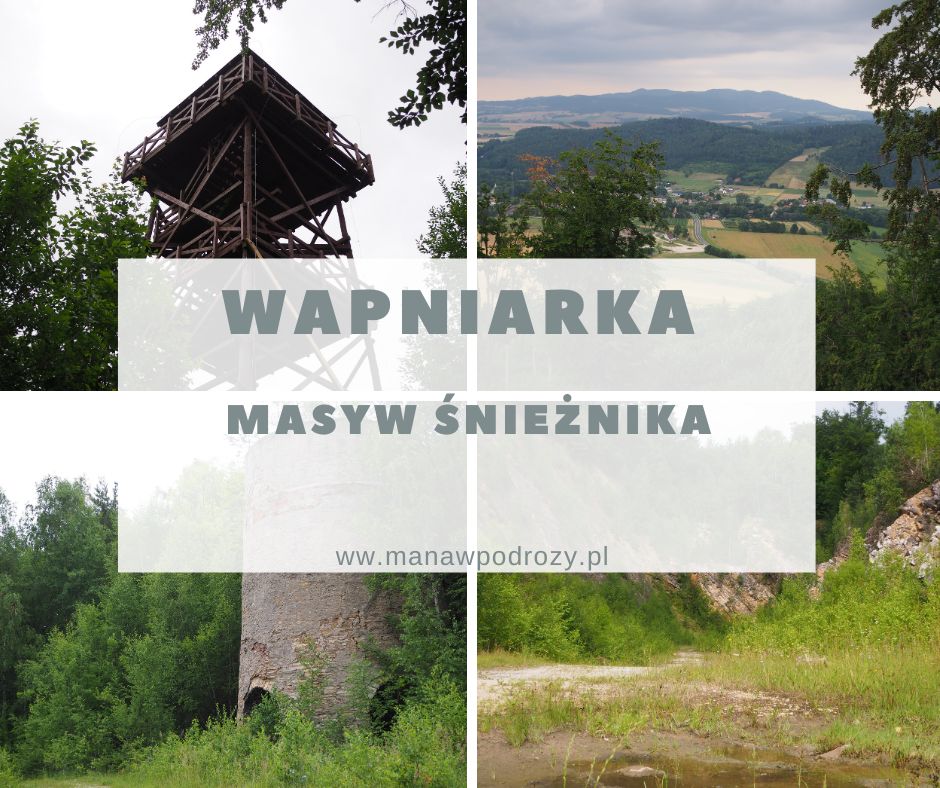 Wapniarka (532 m n.p.m.)- wieża widokowa, szlak [Masyw Śnieżnika]