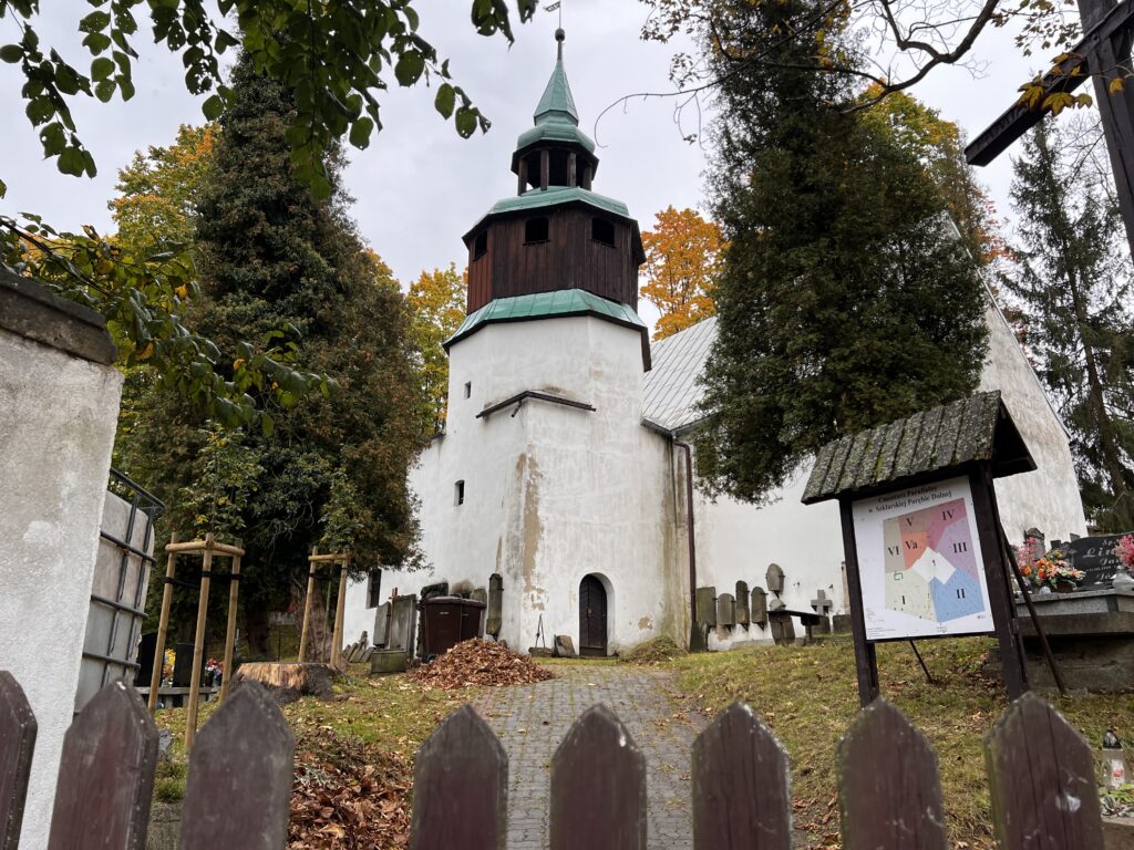 Kościół Matki Bożej Różańcowej - tu rozpoczęliśmy Szlak Waloński