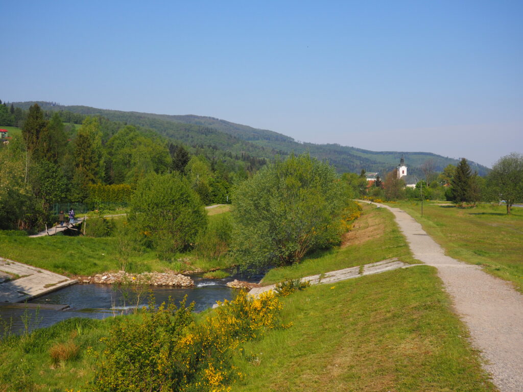 Brennica - rzeka przepływająca przez Brenną