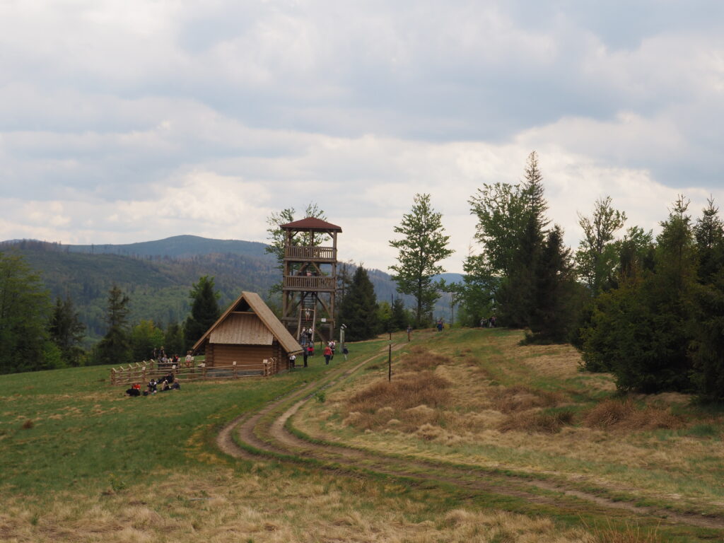 Stary Groń - wieża widokowa