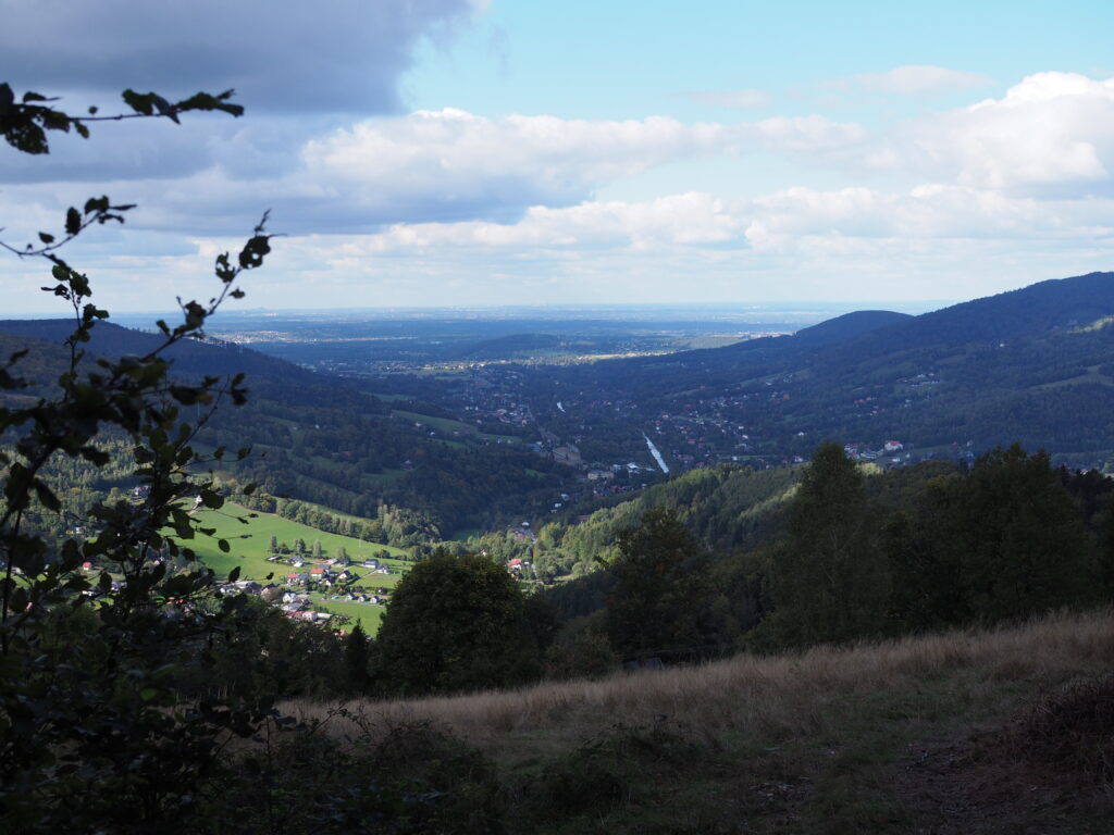 Widok na dolinę Brennicy